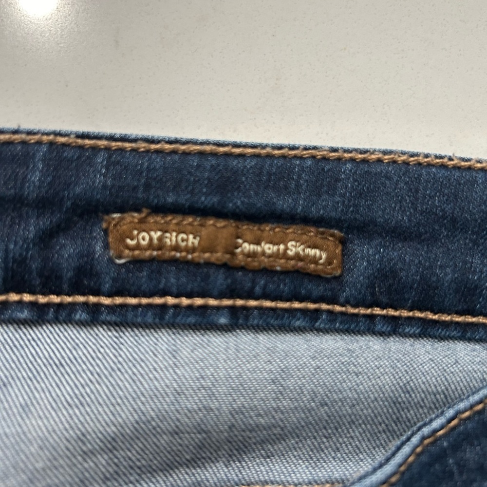 Dear John Blue Skinny Jeans Classic Contrast Stitching